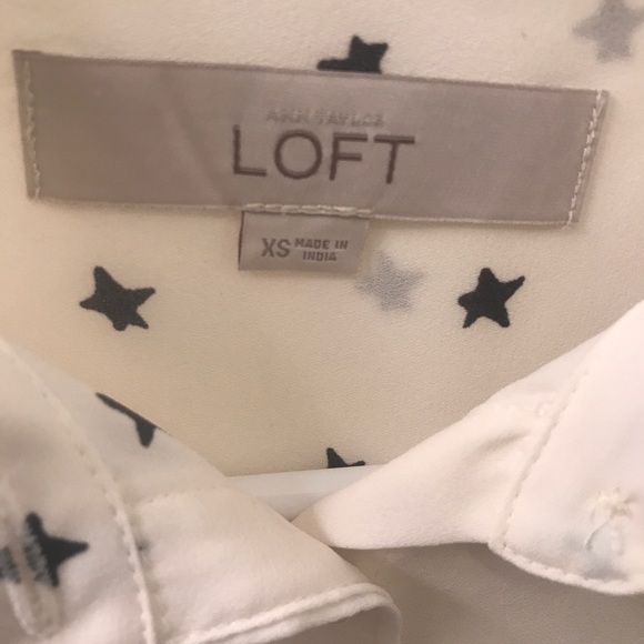 Loft Button Down Blouse - Picture 2 of 2